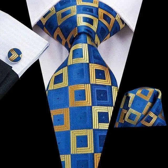 Pure Dedication Cufflink Necktie Set - Necktie | LeStyleParfait-Necktie