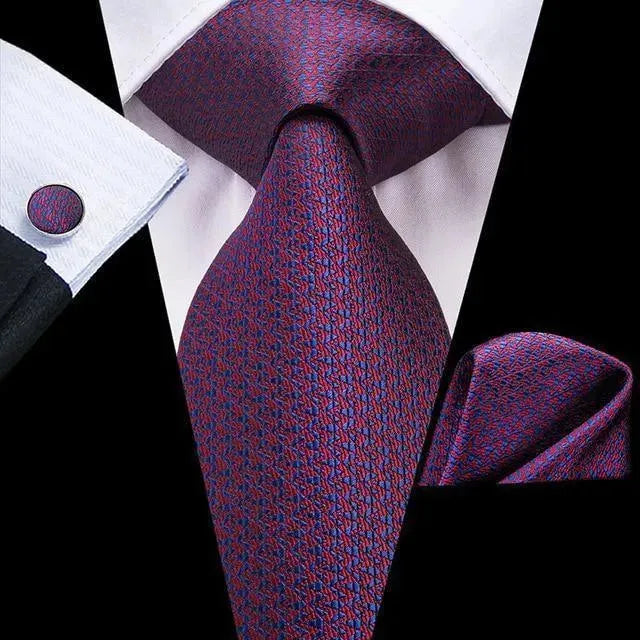 Pure Dedication Cufflink Necktie Set - Necktie | LeStyleParfait-Necktie