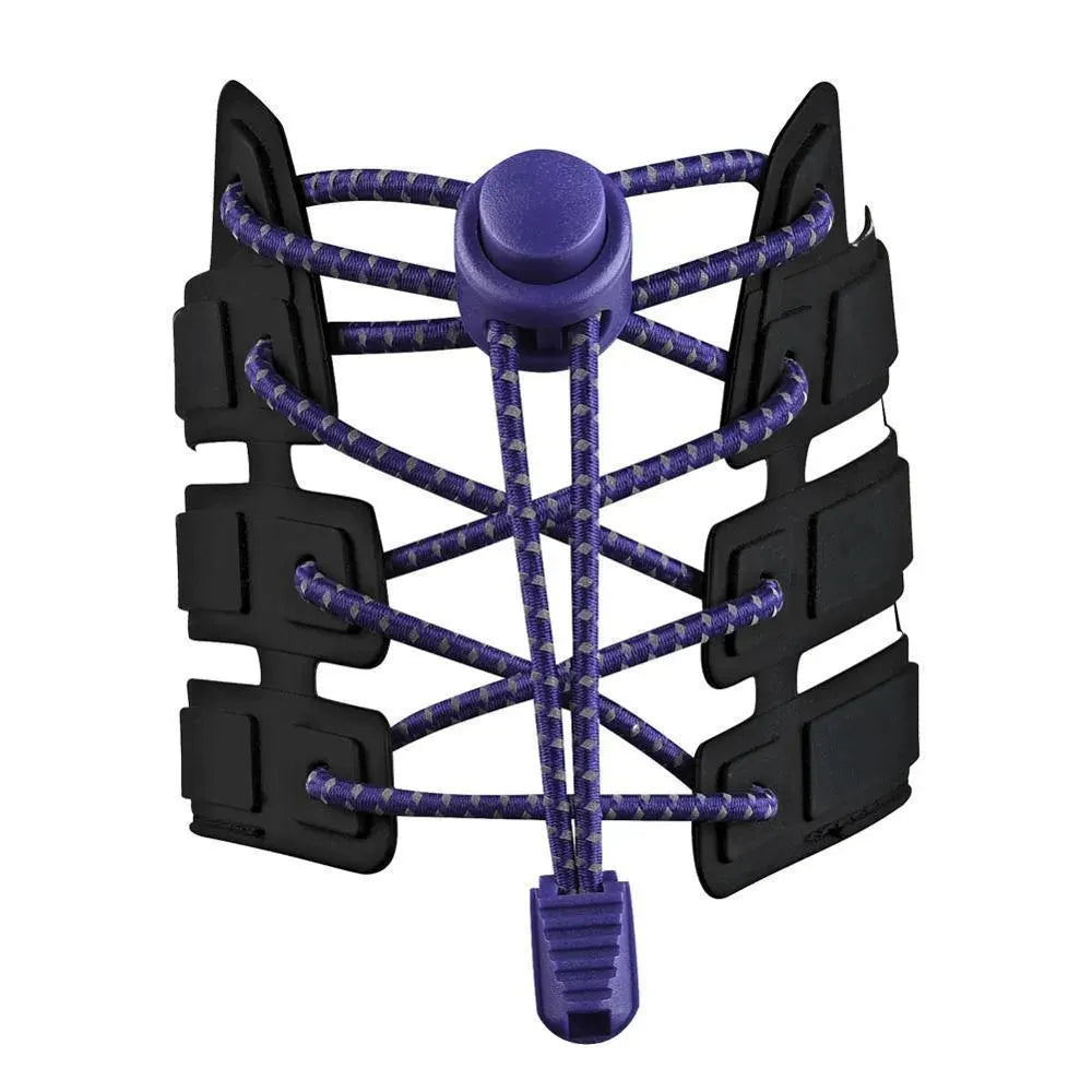 Reflective Elastic No Tie Shoelaces For Sports Shoes - Shoelaces - LeStyleParfait