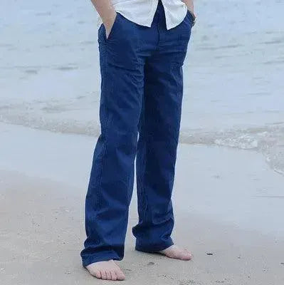 Chen Linen Pants For Men - Linen Pants - LeStyleParfait
