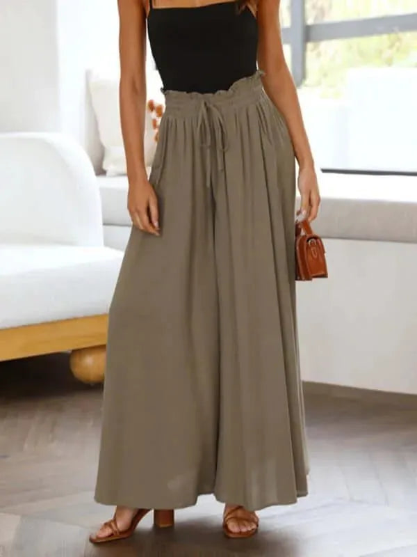 Casual Loose Wide Leg Women Pants - Women Pants - LeStyleParfait