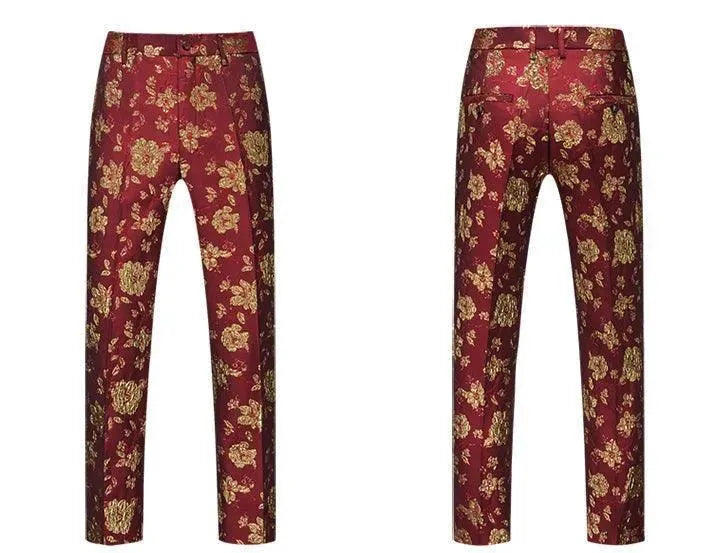 Ricardo Floral Tuxedo Suit - Three Piece Suit - Tuxedo Suit - LeStyleParfait