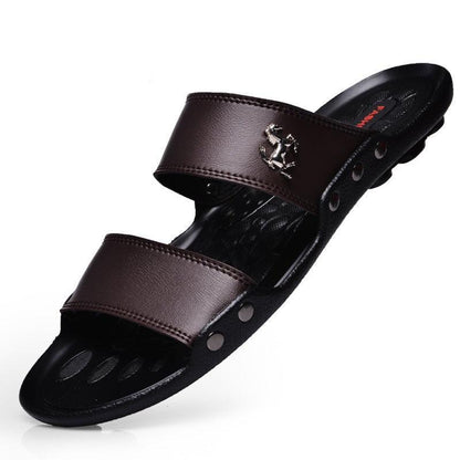 Rider Leather Sandals - Sandals - LeStyleParfait