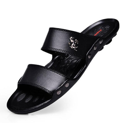 Rider Leather Sandals - Sandals - LeStyleParfait