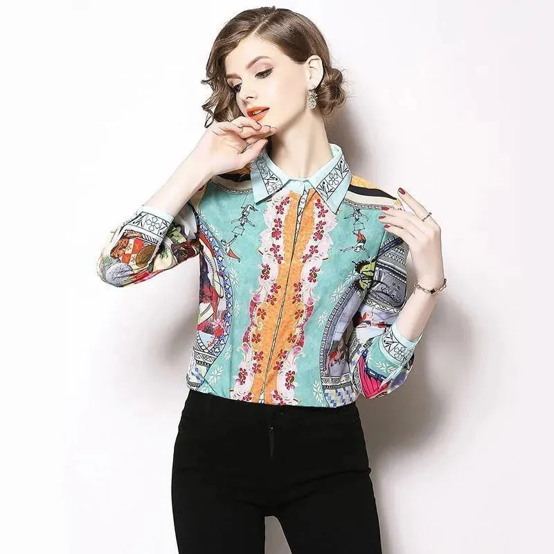 Runway Women Shirt, Vintage - Women's Shirt - LeStyleParfait