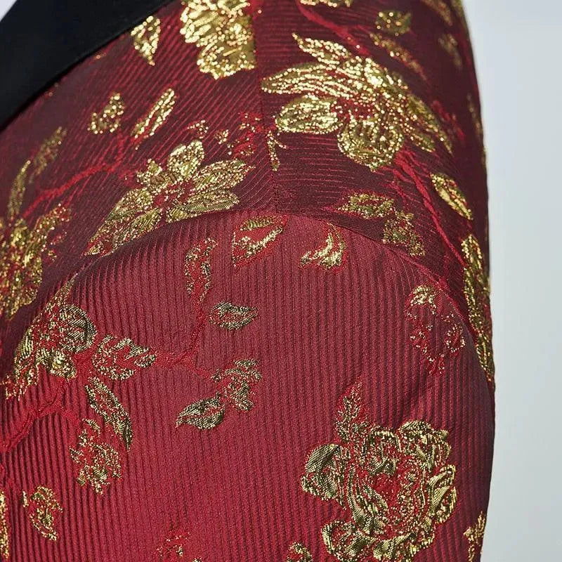 Sergio Three Piece Tuxedo Suit - Tuxedo Suit - LeStyleParfait