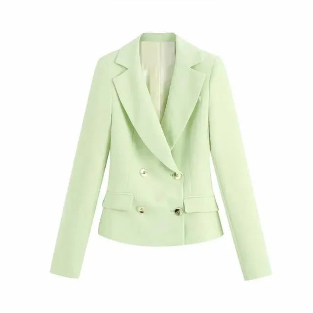 Shades of Green Pantsuit - Pantsuit - LeStyleParfait