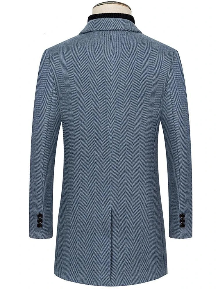 Single-breasted Men's Coat - Men's Coat - LeStyleParfait