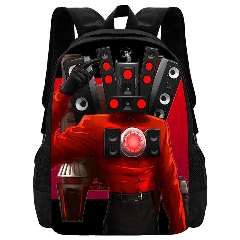 Skibidi Custom Backpack Set - Backpack - LeStyleParfait