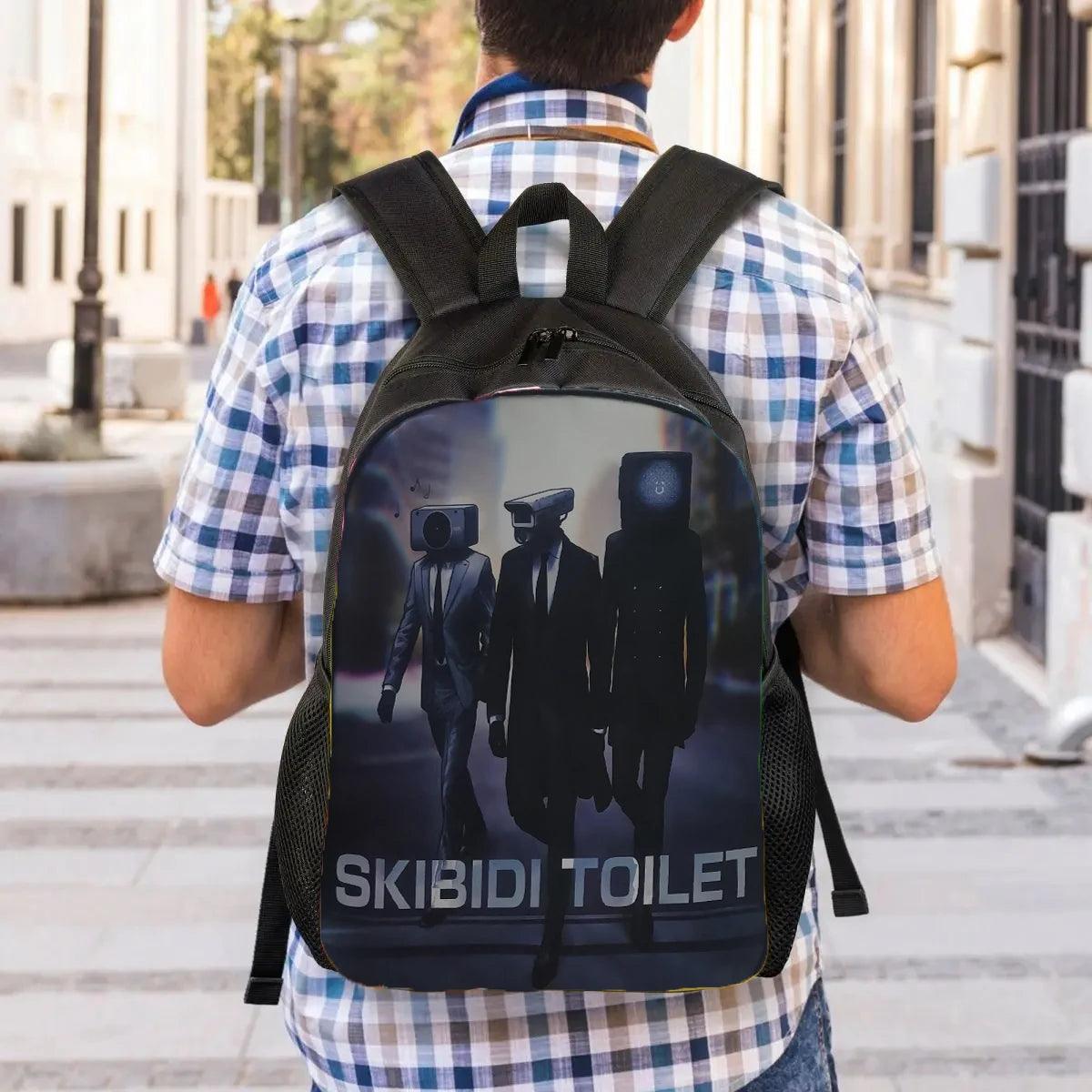 Skibidi Custom Backpack Set - Backpack - LeStyleParfait