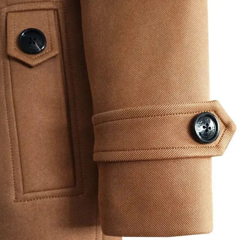 Soft Collar Winter Coat For Men - Winter Coat - LeStyleParfait