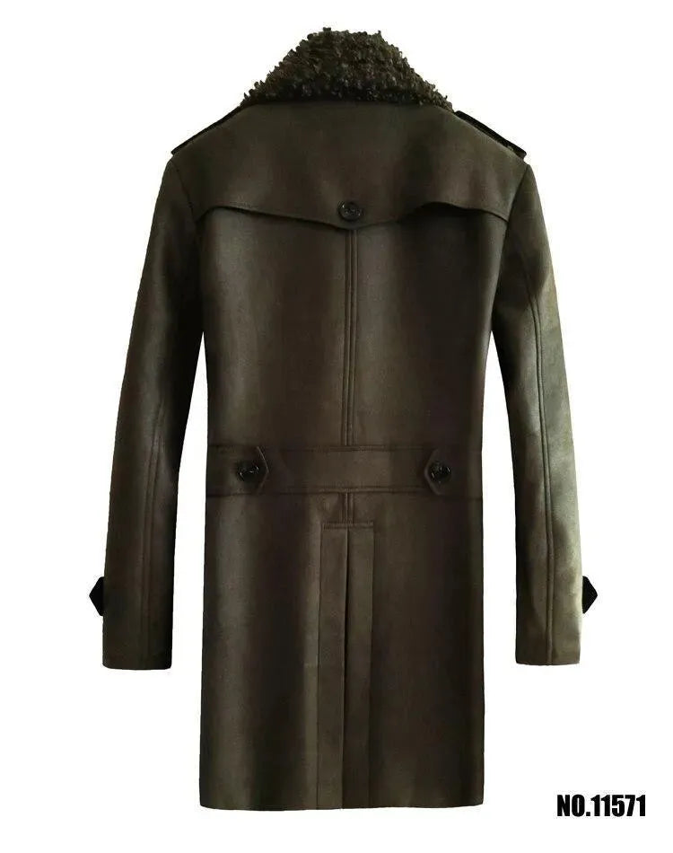 Soft Collar Winter Coat For Men - Winter Coat - LeStyleParfait