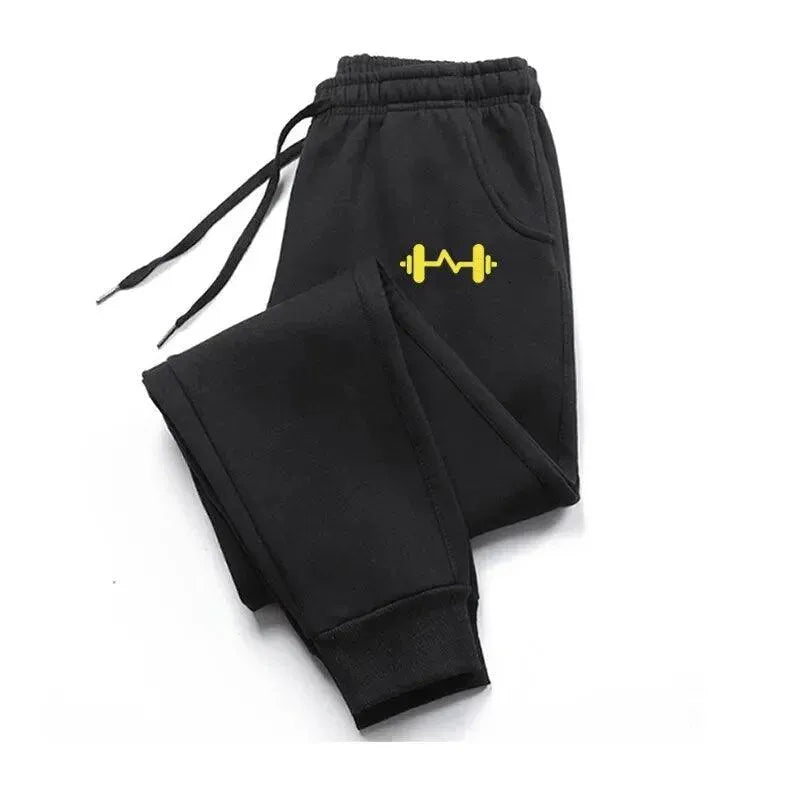 Drawstring Fleece Jogger Pants - Jogger Pants - LeStyleParfait