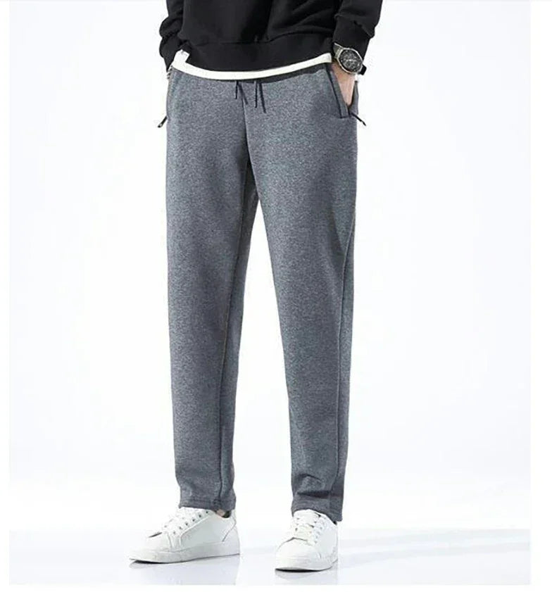 Pantalon de jogging sportif et décontracté pour homme - Taille mi-haute avec cordon de serrage