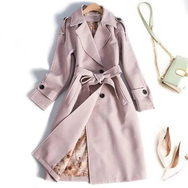 St. Tropez Trench Coat For Women - Trench Coat - LeStyleParfait