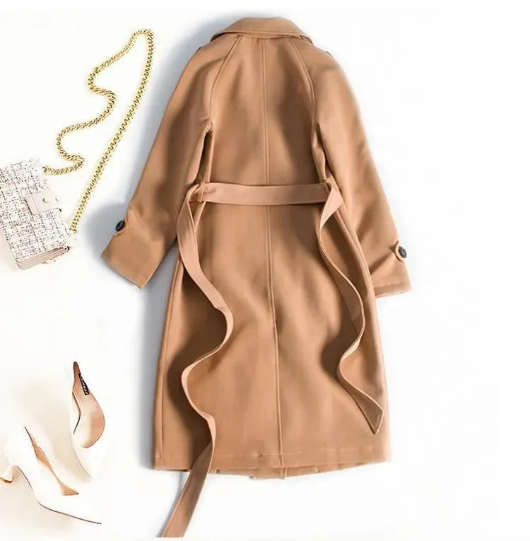 St. Tropez Trench Coat For Women - Trench Coat - LeStyleParfait