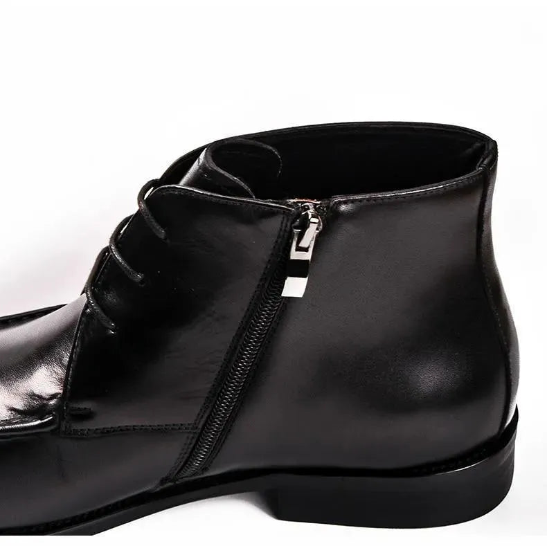 Stitched Leather Chelsea Boots For Men - Boots - LeStyleParfait
