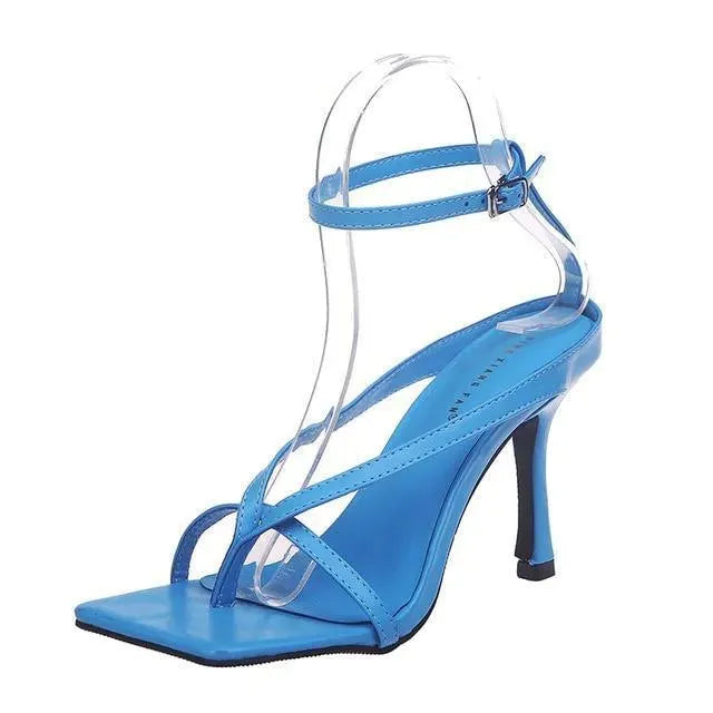 Strappy Open-Toe Women High Heels - Sandals - LeStyleParfait
