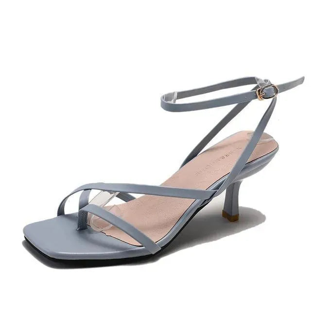 Strappy Open-Toe Women High Heels - Sandals - LeStyleParfait