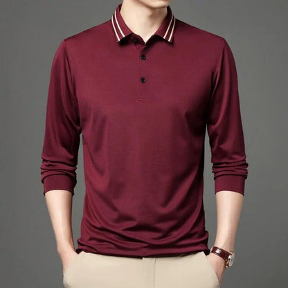 Striped Collar Men Polo Shirt - Polo Shirt - LeStyleParfait