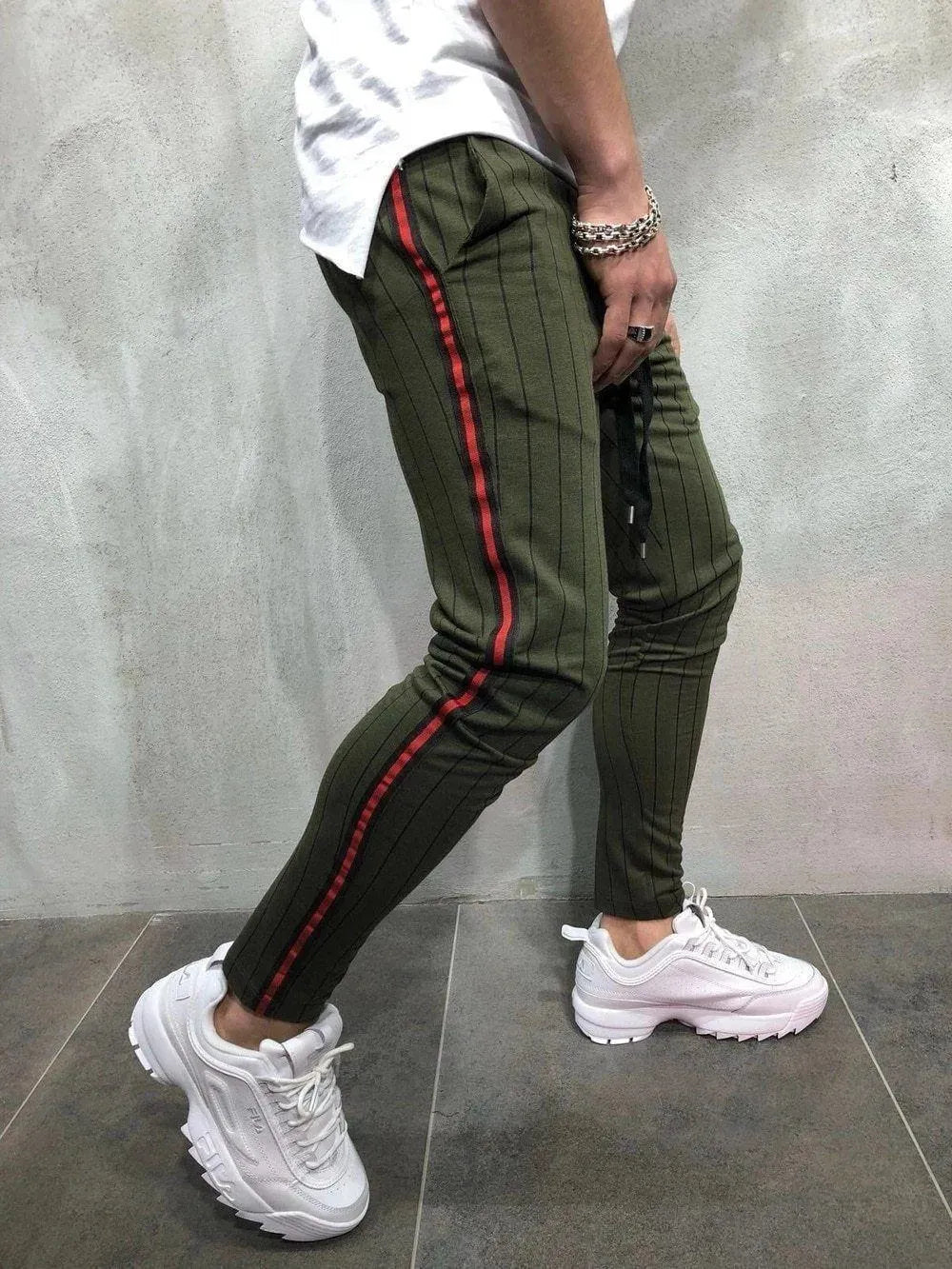 Striped Jogger Pants For Men - Jogger Pants - LeStyleParfait