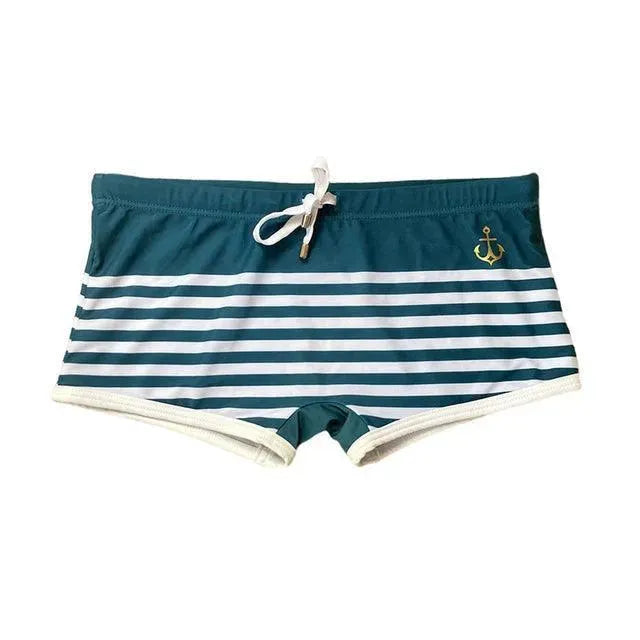 Striped Swim Trunks For Men - Swim Trunk - LeStyleParfait