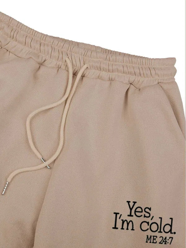 Stylish Women Casual Lettered Two-Piece Set - Casual Tracksuit Set - LeStyleParfait