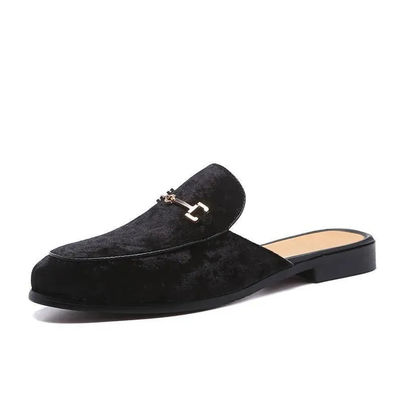 Suede Slip-On Sandals - Sandals - LeStyleParfait