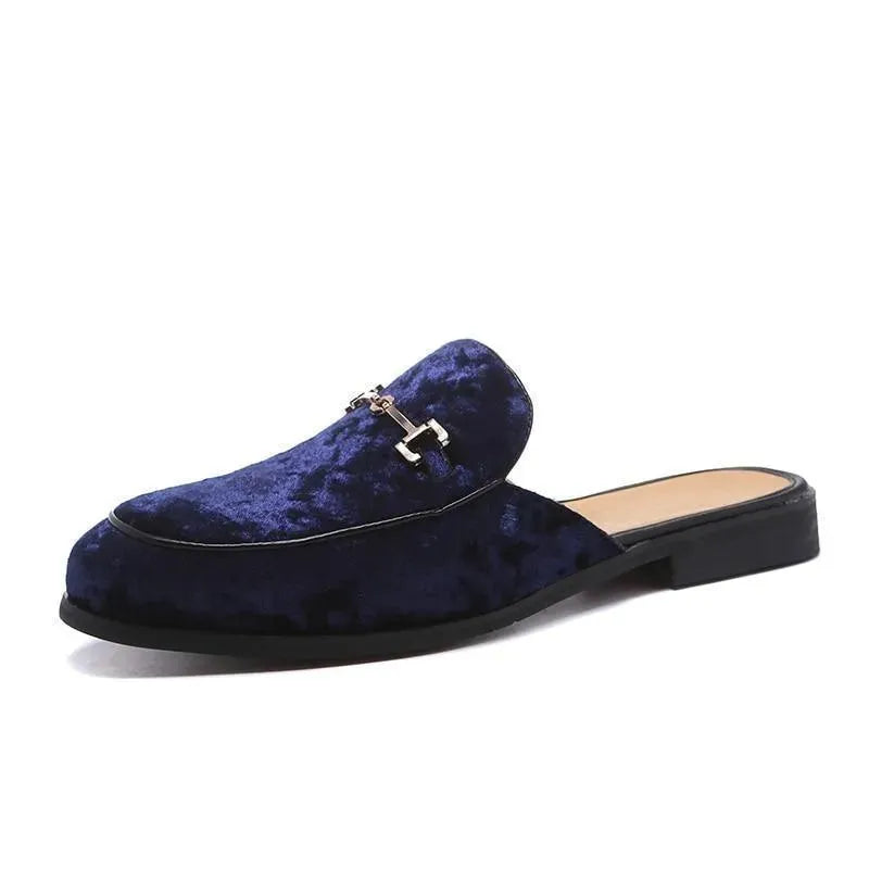 Suede Slip-On Sandals - Sandals - LeStyleParfait