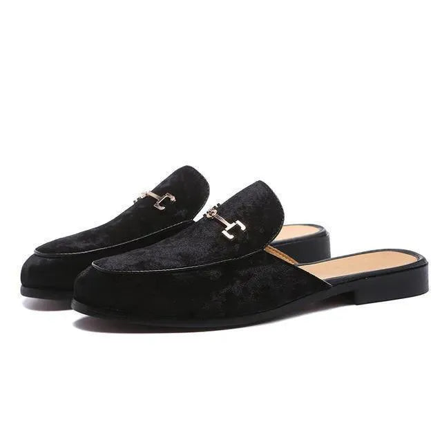 Suede Slip-On Sandals - Sandals - LeStyleParfait