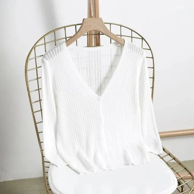 Summer Cardigan Sweaters For Women - Cardigan Sweater - LeStyleParfait