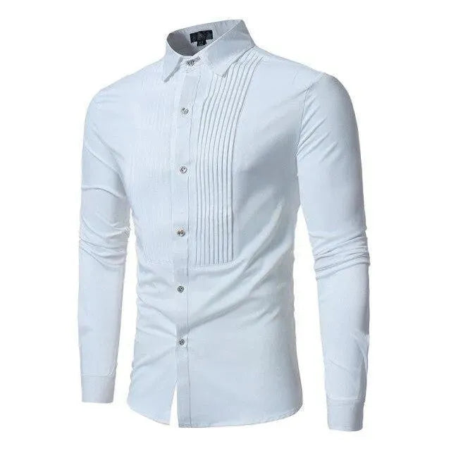 The Broadway Tuxedo Shirt For Men - Tuxedo Shirt - LeStyleParfait