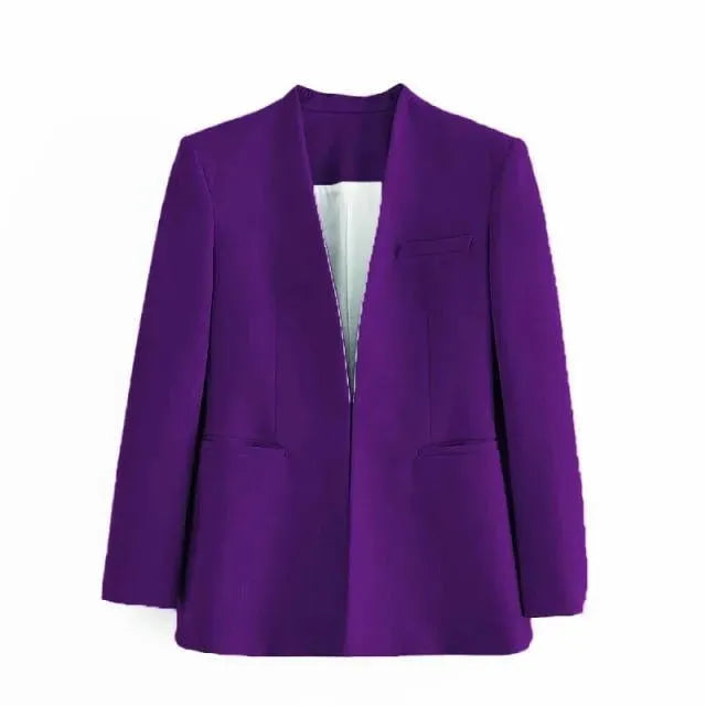 The Imagination Formal Blazer Women - Casual - Plain-Solid - Women's Blazer - LeStyleParfait