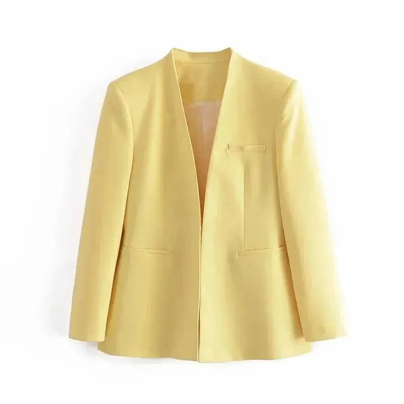 The Imagination Formal Blazer Women - Casual - Plain-Solid - Women's Blazer - LeStyleParfait