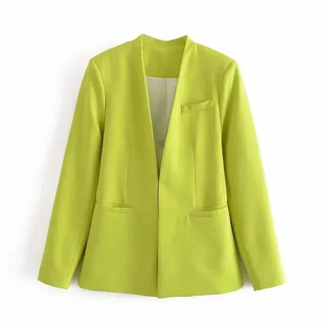 The Imagination Formal Blazer Women - Casual - Plain-Solid - Women's Blazer - LeStyleParfait