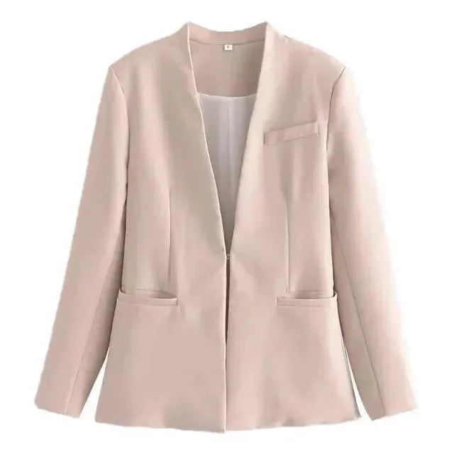 The Imagination Formal Blazer Women - Casual - Plain-Solid - Women's Blazer - LeStyleParfait