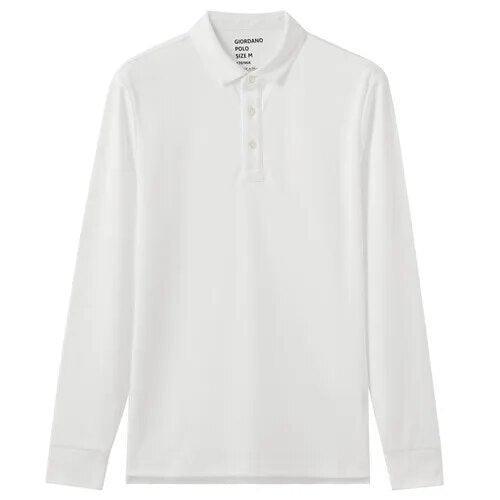 Thick Cotton Men Polo Shirt Long Sleeve - Polo Shirt - LeStyleParfait