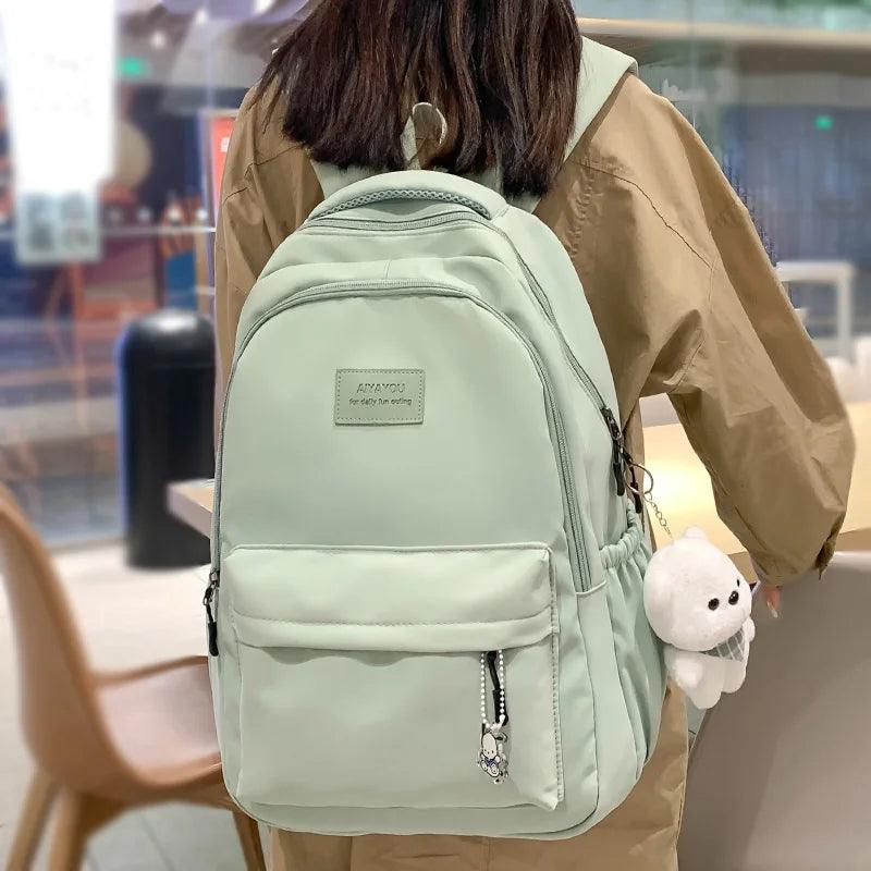 Trendy Waterproof Women's College Backpack-LeStyleParfait.Com