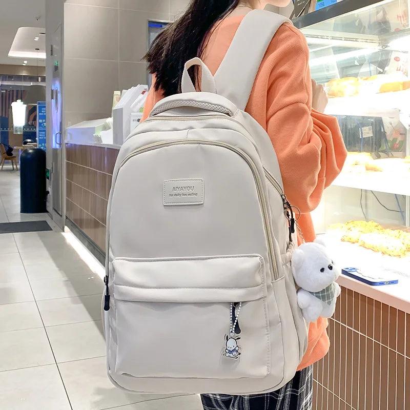 Trendy Waterproof Women's College Backpack-LeStyleParfait.Com