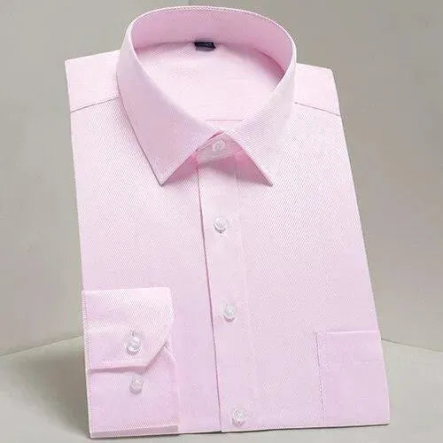 Twill Men Dress Shirt - Dress Shirt - LeStyleParfait