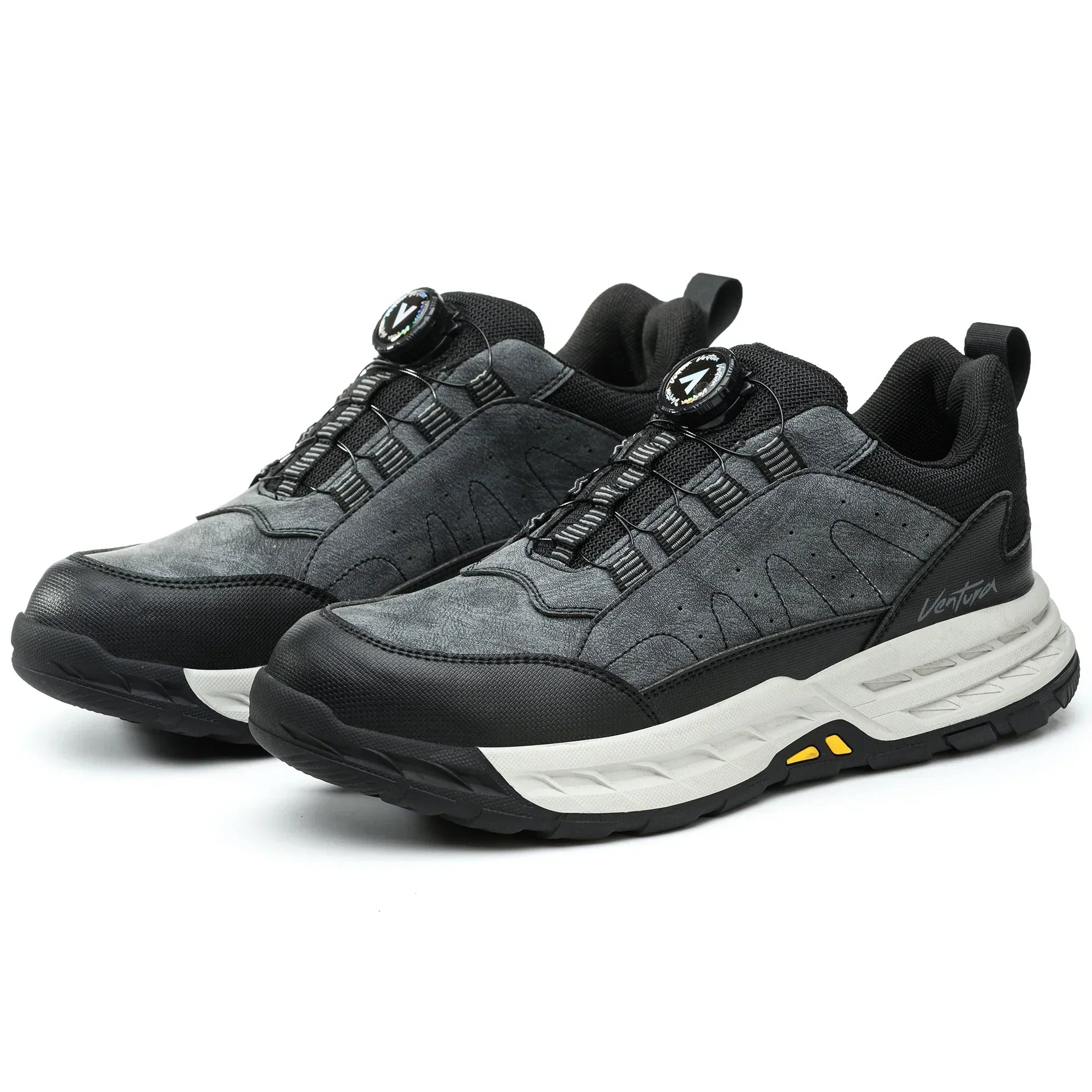 Unisex Sneakers - Low-Top Unisex Safety Sneakers - Lace-Up All-Season Shoes-Sneakers-LeStyleParfait
