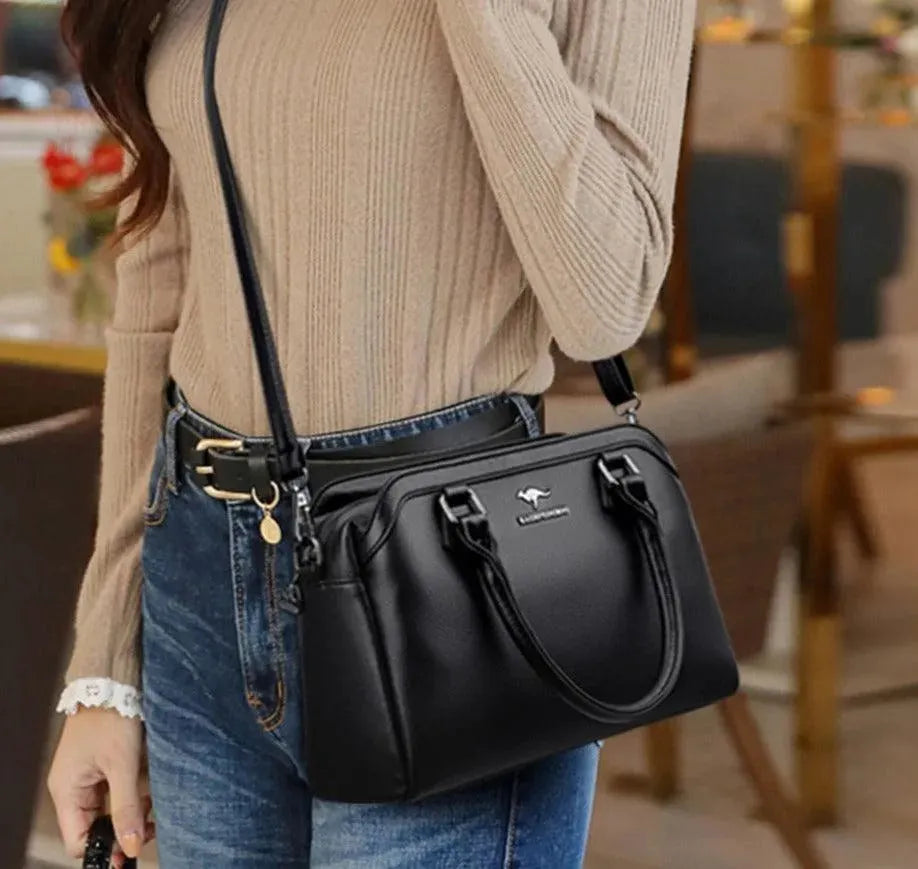 Vintage Leather Handbags - Handbag - LeStyleParfait