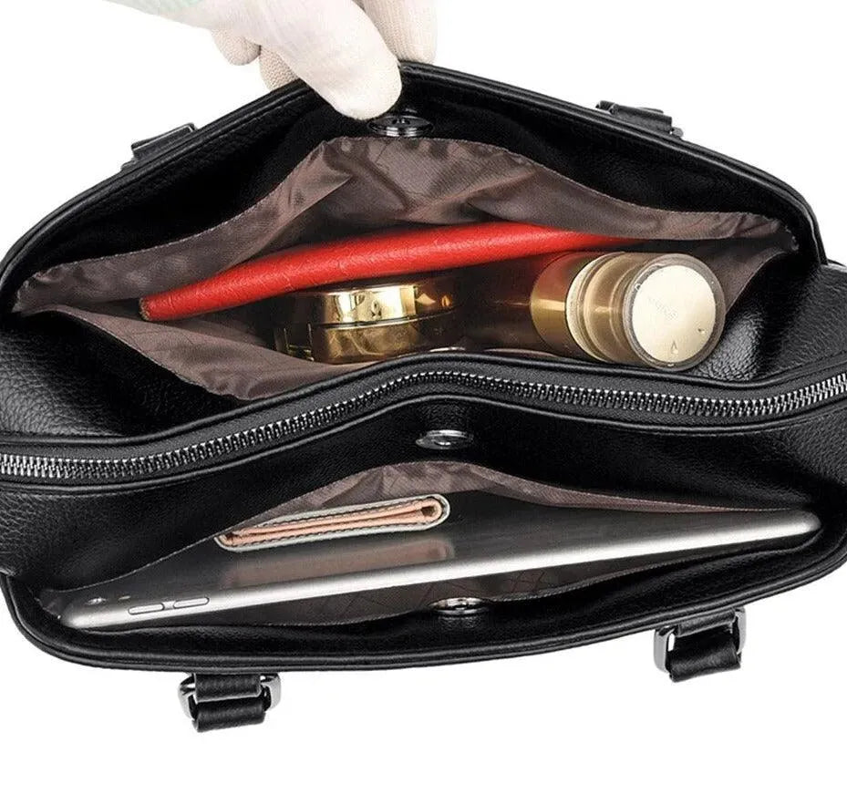 Vintage Leather Handbags - Handbag - LeStyleParfait