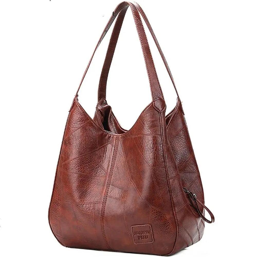Vintage Leather Shoulder Bags For Women - Shoulder Bag - LeStyleParfait