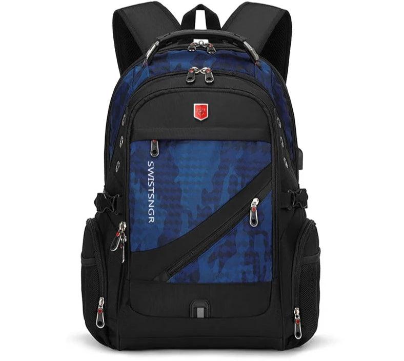 Waterproof Laptop Backpack with USB Port - Backpack - LeStyleParfait