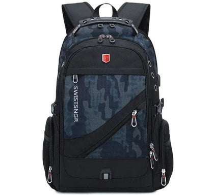 Waterproof Laptop Backpack with USB Port - Backpack - LeStyleParfait