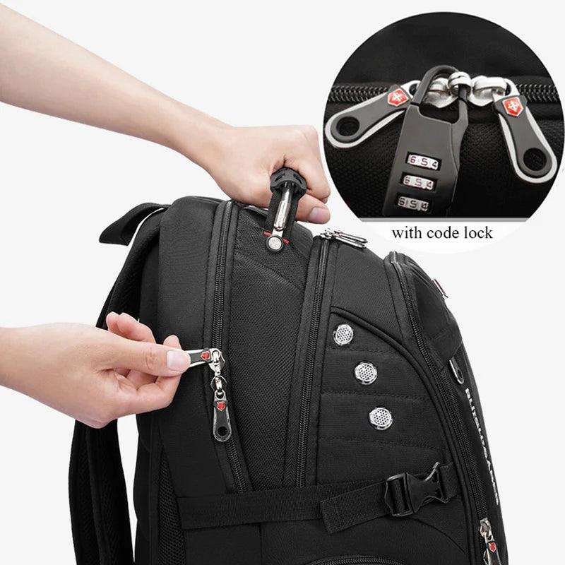 Waterproof Laptop Backpack with USB Port - Backpack - LeStyleParfait