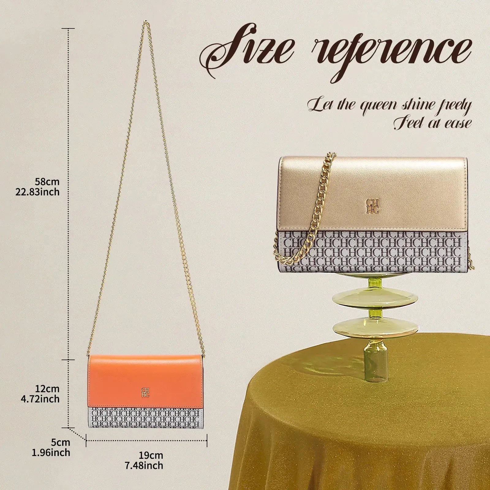 Women Chain Clutch Bag - Clutch Bag - LeStyleParfait