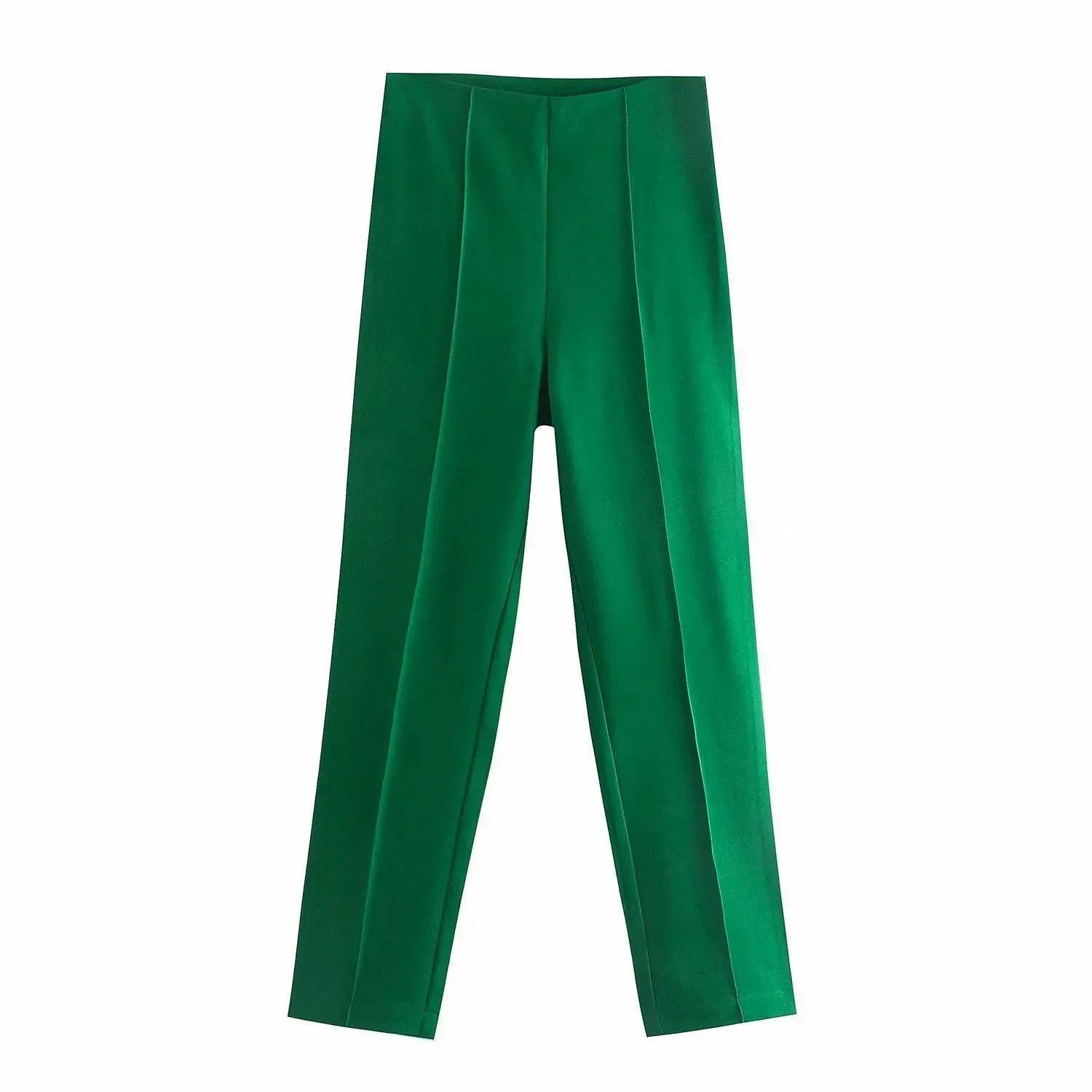 Women Dark Green Pantsuit - Pantsuit - LeStyleParfait