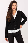 Women Elegant Cardigan Sweater Classic Knit-Women's Sweater-LeStyleParfait